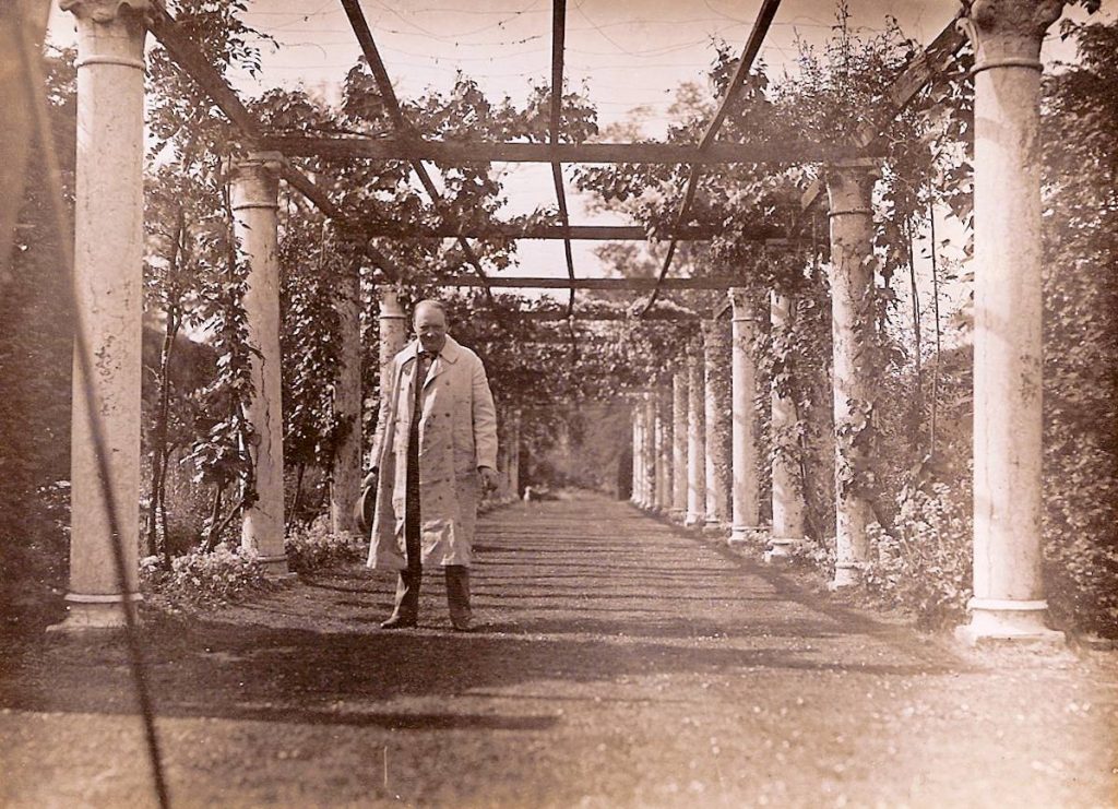 Sir Winston Churchill in Wisteria Walk