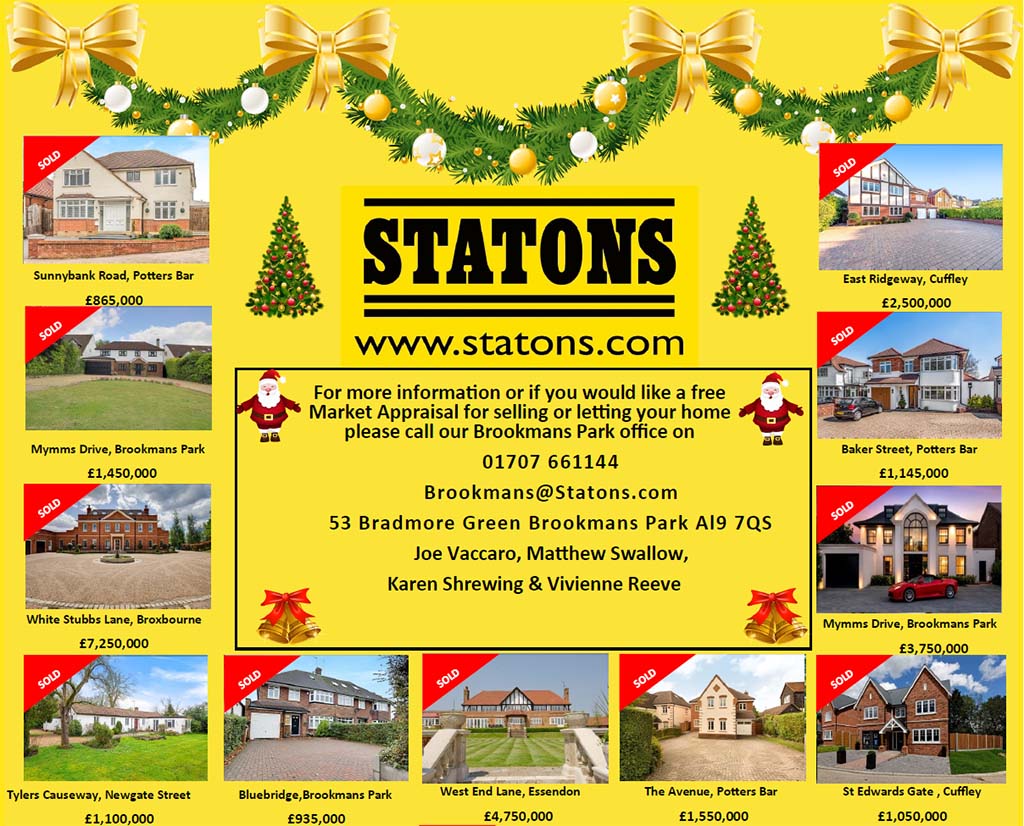 Christmas 2021 - 3 - Brookmans Park Flyer
