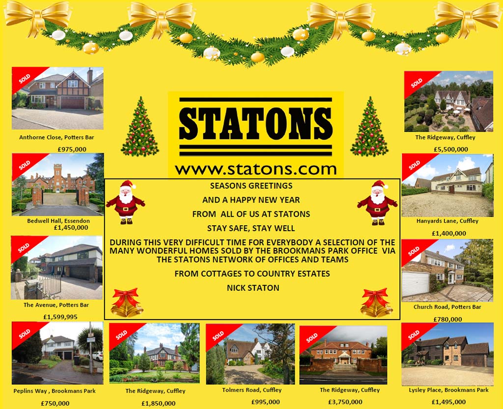 So;d by Statons Brookmans Park - Christmas 2021 Flyer