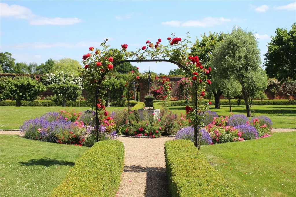 Hadley House, Hadley Green garden