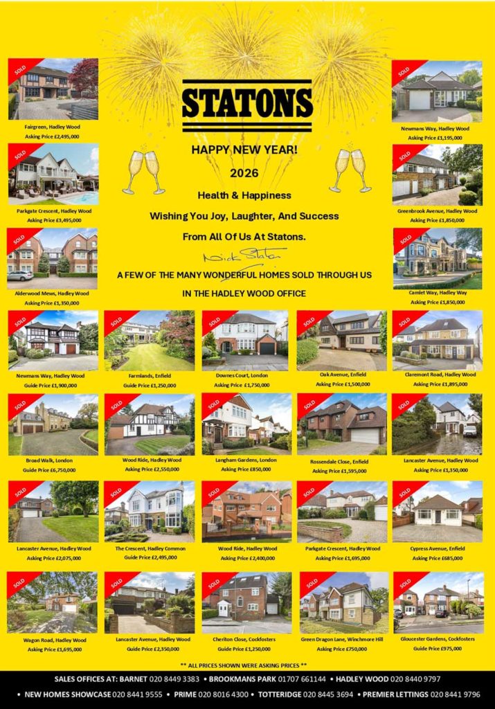 New Year Sold Sheet 2026 - Hadley Wood