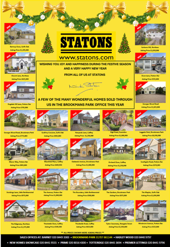 Sold By Statons 2025 - Brookmans Park